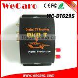 Wecaro WC-DT629S mobile digital tv tuner receiver box mpeg-4 car dvb-t receiver for Finland