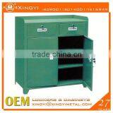 ISO approved KD construction all steel vintage metal storage cabinet