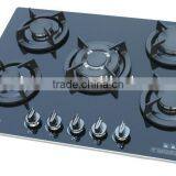 5 Burner Glasstop Built-in Gas Hobs Gas Stoves