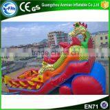 Cartoon Inflatable Dragon City Playground Slide Inflatable Zenith Dragon for Kids thumbnail-5