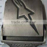 Oversea Business Style Gun Metal Metal Name Plate Belt Buckles thumbnail-4