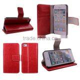 Android Accessories pu Leather Wallet With Card Slots for Iphone 5 Fancy Cover thumbnail-1