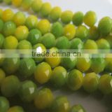 4mm Sales of color glass flat beads BZ036
