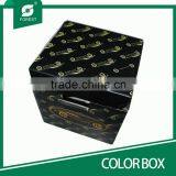 NEW STYLE CUBE SHAPE FOLDABLE COLOR BOXES WITH LITHO PRINTING thumbnail-6