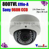Hidden Sony Camera 30pcs ir Leds 25m ir Distance 1/3" Sony 960h CCD 800TVL Indoor Security Dome Camera thumbnail-1