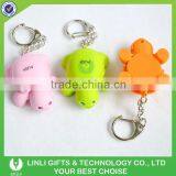 Souvenir Flashlight Sound Rubber Keychain Turtle thumbnail-4