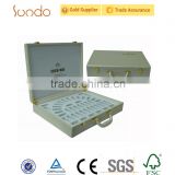 top quality EVA inner wood cosmetic packaging box