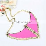 2012 latest design Enameled collar necklace jewelry