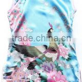 hot sale girl silk cheongsam in summer with good quality