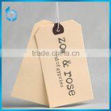 Iridescent Paper Hang Tag With Logo Silk Printing for T-shirt thumbnail-1