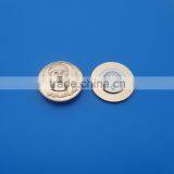 Magnetic Gold Coin Oman Coat of Arm National Day Badge thumbnail-1