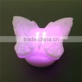 Vests Beauty Creative Butterfly LED Night Light Multi-Color Battery Adornment