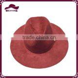 2016 Hot Selling Faux Suede Panama Hat With Chain Trim thumbnail-3
