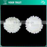 7MM Clear Rhinestone Black Bead Garment Chinese Frog Rhinestone Button thumbnail-6