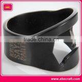 Fashionable Metal Bottle Opener Ring thumbnail-2