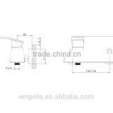 Surface Mounted Bathroom Waterfall Bathtub Faucet 05 4101 thumbnail-2