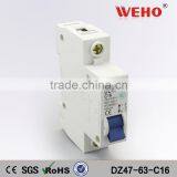1P-4P, 1A-63A, IEC60898/GB10963 Circuit Breaker Cqc