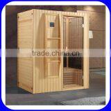 Luxury Hot Sale Red Cedar Wood Sauna Room thumbnail-1