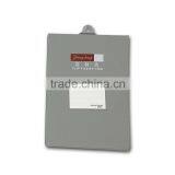 Plastic Clip File Board With Name Card Pocket (BLY8-1011WB)