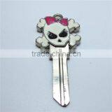 Fashion Decorative Custom Zinc Alloy Metal Key