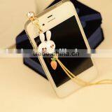 Good quality promotional for iphone 4 soft case with dust plug