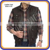 Leather Vest BOS-1170