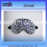 satin and plush sleep eye mask pattern
