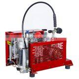 ac power air compressor for breathing apparatus