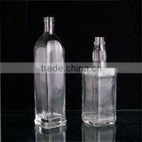 Transparent Glass Bottle for Whisky