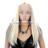 Whoesale Cheap Ponytail Lacefront Blonde Wig Ombre Synthetic Lace Front Wig thumbnail-2