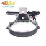 LED Lighted 2x Power Hand-Free Magnifier Helping Hand Magnifier thumbnail-1