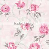 High Quality Beautiful Flower Thick Vinyl Wallpaper for Sale thumbnail-2
