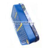 Small Blue Sliding Candy Tin Box Consist of 2 Pcs