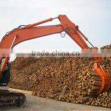 Hitachi ZX470LC Excavator Hydraulic Rotating Log Grapple, Wooden and Stone Grapple for Sale thumbnail-2