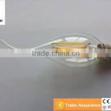 E12/E14 B35 4W CRI85 LED Filament Flameless Moving Wick Candle Bulb CE/RoSH/TUV/FCC/UL 738 thumbnail-1