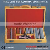 Trial Lens Set Box of 225 Lenses in Aluminium Rings