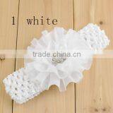 Chiffon Flower With Headband for Girl Hair thumbnail-1