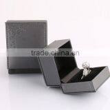 High Level PU & Plush Pattern Jewelry Gift Boxes for Bangle Bracelet Earrings Pendant thumbnail-3