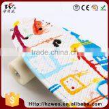 70kgs Top ABS Deck Material PU Wheels OEM Fish Shape Skateboard thumbnail-2