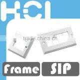 Single/ Double Gang Frame SIP Bezel