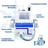 Body Reshape Multifunction Body Slimming 4 Functions Fat Freezing Cavitation RF Lipolaser Cryolipolysis Slimming Machine thumbnail-2