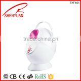 OEM 2 in 1 personal hot facial steamer with CE ROHS certified pantone color as customer