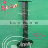 Small Tire Display Rack With Acrylic Shelves thumbnail-1