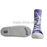 Kids Non-slip Outsoles With Shoes Lace Flexible PVC Boots thumbnail-6