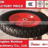 Hot sale 7 inch rubber wheel from China 3.50-8