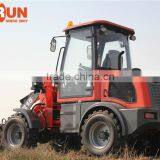 Qingdao Everun 1.5 Ton Compact Front End Loader With Cutter Head/Plain Bucket thumbnail-6
