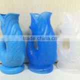 Wholesale OEM Blow Molding Plastic Fish Flower Vase,small Vase thumbnail-1
