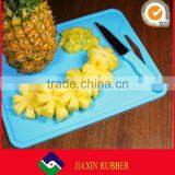 2017 Hot Sale Food Grade Silicone Chopping Board, Flexible Cutting Mat Chopping Block thumbnail-3
