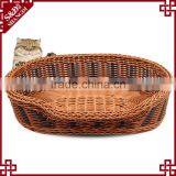 2016 Cheap Pet Accessory Custom Size Wicker Hand Made Pet Basket thumbnail-1