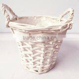 Wholesale Cheap Willow Trash Can Baskets With With Handle thumbnail-1